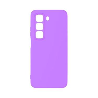 Imagem de Capa Para Infinix Hot 60 Pro Aveludada - Capinha Protetora Cor:Lilás -