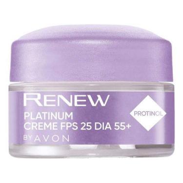 Imagem de Creme Anti-idade Platinum Renew Dia 15g Avon Todo Tipo De Pele Noite