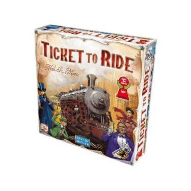 Imagem de Jogo Ticket To Ride Tabuleiro Galápagos
