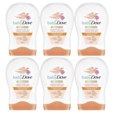 Imagem de Kit 6 Condicionadores Baby Dove Cabelos Cacheados Hidratação Enriqueci