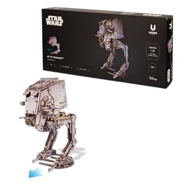 Imagem de UGEARS Star Wars at-ST Walker 3D Puzzle Madeira - Quebra-cabeça de Madeira 3D Adulto Kit de Modelo de Corrida Mecânica Adulto Modelos de Madeira Kits de Construção, Artesanato Star Wars Presente
