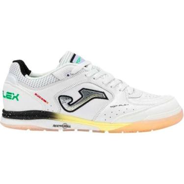 Imagem de Tênis Futsal Joma Top Flex Rebound 2502 Masculino, Branco, 37