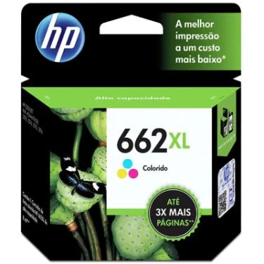 Imagem de Cartucho De Tinta Hp 662xl Color
