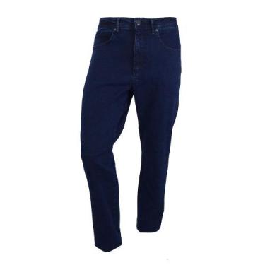 Imagem de Calça Jeans Masculina Pierre Cardin Clássica Azul - 467P518, 40, Azul