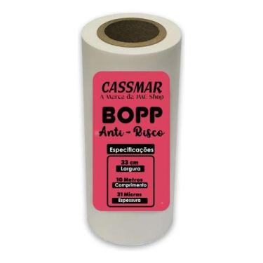 Imagem de Bopp Anti-risco Scuff Free Fosco Laminação 33x10m Cassmar