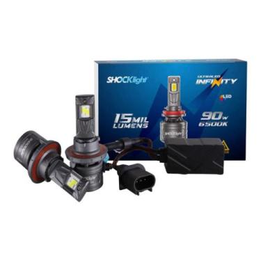 Imagem de Ultraled Infinity H13 6500K 9~32V 90W 15.000LM Shocklight - SLL-120013