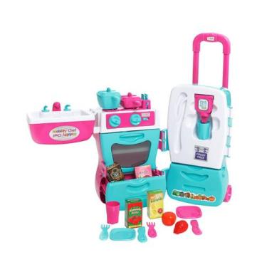 Imagem de Cozinha Infantil Mobility Chef Tateti Com Acessórios Brincadeira Criat