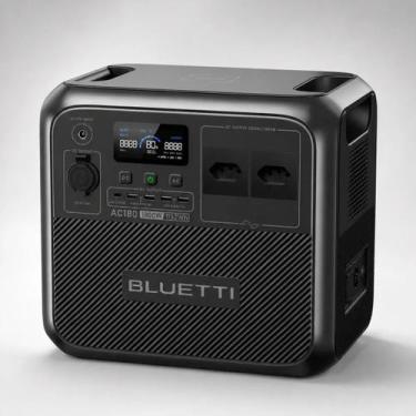 Imagem de Gerador Solar Bluetti Ac180 1152wh 1800w Portátil Nobreak, Bivolt