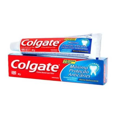 Imagem de Colgate Mpa Caries Menta Refrescante Creme Dental 90g