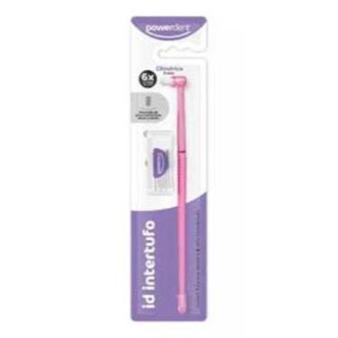 Imagem de Escova de dentes intertufo cilindrica 3mm - Powerdent, Rosa