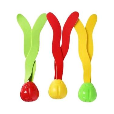 Imagem de Acessórios Coloridos De Verão Para Mergulho, Equipamentos De Brincadei