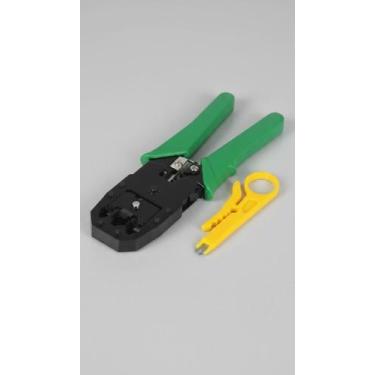 Imagem de Alicate Crimpar Rede RJ11 RJ45 Decapador 2pçs - Congratulations Store