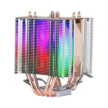 Imagem de Cooler De CPU Com Ventilador De 90mm, Resfriamento a Ar, Torres Duplas