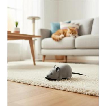 Imagem de Rato De Brinquedo Controle Remoto Para Pet Cães / Gatos - Topmixshop