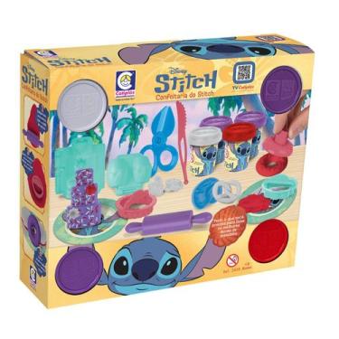 Imagem de Kit Massinha Confeitaria Stitch Cotiplas 2838
