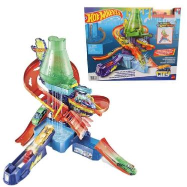 Imagem de Pista Hot Wheels City Estação Científica Color Shifters Original 1magn