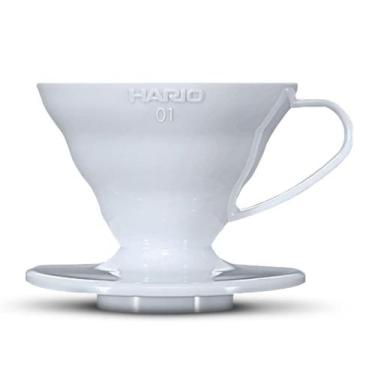 Imagem de Suporte Coador de Café Branco Hario V60 - Tamanho 01