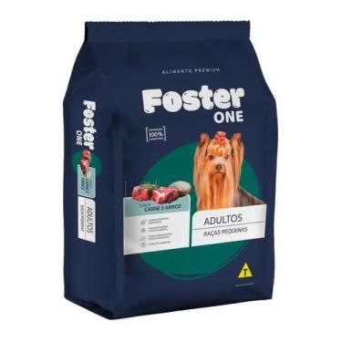 Imagem de Ração Foster One Carne Arroz Raças Pequenas 10,1Kg
