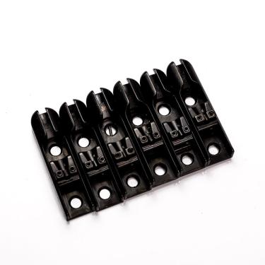 Imagem de Ponte para Baixo IDV-6B-BK1561 Fixa 6 Cordas Preta Spirit 6 Unidades