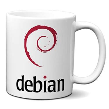Imagem de Caneca Logo Debian Sistema Operacional Xícara Criativa