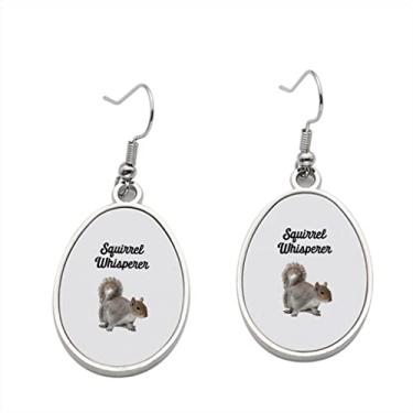 Imagem de Brinco de esquilo Whisperer – Brincos com pingente de esquilo para meninas – Presente de festa de aniversário dos namorados, Metal, Sem pedras preciosas