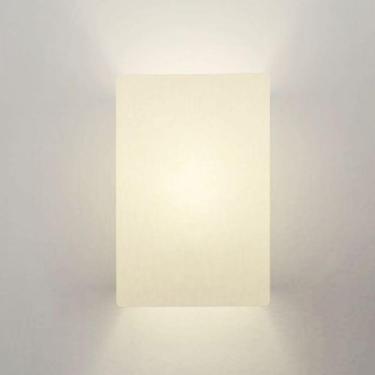 Imagem de Arandela Retangular Retro Md-2002 25/16x10cm Bivolt Branco