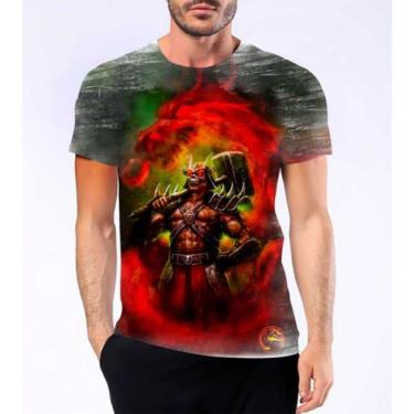 Imagem de Camiseta Camisa Shao Kahn Mortal Kombat Outworld Jogo Hd 4 - Estilo Kr