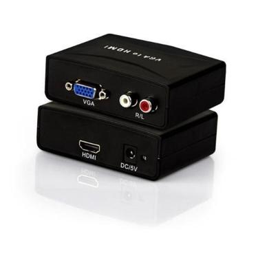 Imagem de Cabo Adaptador Conversor Vga Para Hdmi Com Áudio