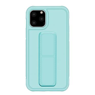 Imagem de Estojo de alça de pulso de luxo para Samsung Galaxy S20FE Note 20 Ultra S10 S20 Note 10 Plus S10E A51 A71 A11 Suporte magnético Capa magnética, verde menta, para Note 10 Plus