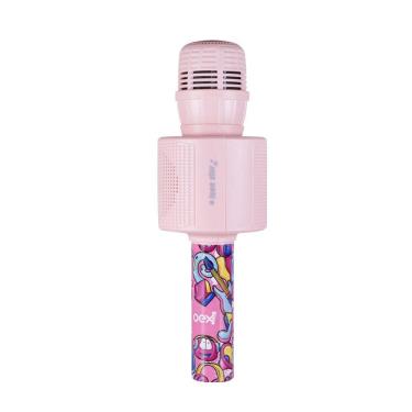 Imagem de Microfone Karaokê Bluetooth Teen Star 5W Rosa Mk301 Oex