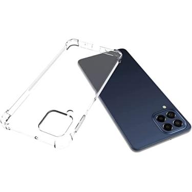 Imagem de Capa Capinha Para Samsung Galaxy M53 5G Com Bordas Air Anti Impacto Case Transparente Ultra Fina e Reforçada (Transparente)