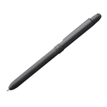Imagem de Caneta Tripla Função Compactor Tripen Metalic Preto Fosco