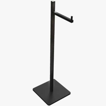 Imagem de Papeleira De Piso Quadrada Fani Paris Preto Fosco 2012 Bk115