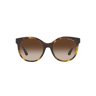 Imagem de A|X ARMANI EXCHANGE Ax4120s Óculos de sol feminino olho de gato, Marrom dégradé