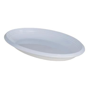 Imagem de Travessa Para Alimentos Formato Oval Modelo Le Chef Branco 41X24x3cm -