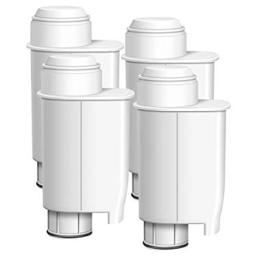Imagem de Filtro de água para café AQUACREST, substituição para filtro de água Brita Intenza Gaggia, Philips, Saeco, CA6702/00, filtro de água para café Intenza (pacote com 4)