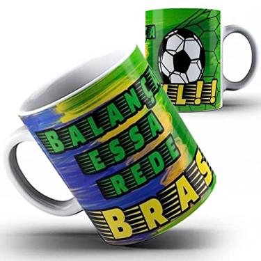 Imagem de Caneca Futebol Balança essa rede Brasil 1