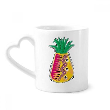 Imagem de Comida abacaxi mexicano elemento cultura ilustração caneca café cerâmica copo coração vidro