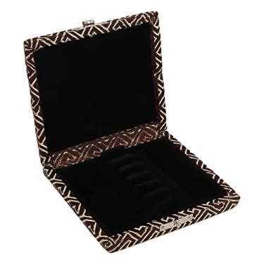 Imagem de Suporte de palhetas de oboés, design ranhurado, proteção segura, portátil, grande capacidade, caixa de palheta de oboé para substituição