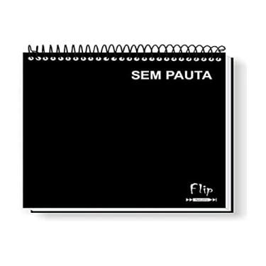 Imagem de Caderno, Tamoio, Universitário, 1 Matéria, Capa Dura, Flip Neutro, Preto, Vertical, 80 Folhas, Unidade