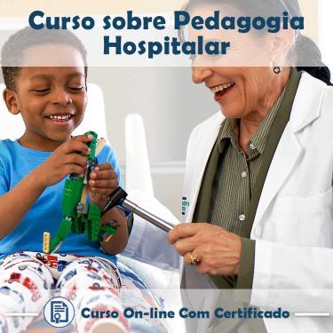 Imagem de Curso online em videoaula sobre Pedagogia Hospitalar com Certificado + 2 brindes