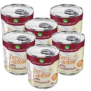 Imagem de Leite Condensado Zero Lactose SÃO LOURENÇO 380g (6x)