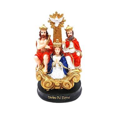 Imagem de Imagem Escultura Divino Pai Eterno Resina 15 cm Estatua da Santa Trindade