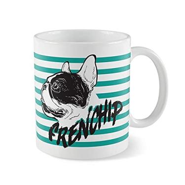 Imagem de Caneca Cachorro Frenchip 320ml Ceramica