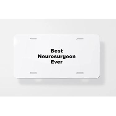 Imagem de Capa para placa de carro Neurosurgeon – Capa para placa de carro – Capa para moldura de placa de carro 15 x 30 cm