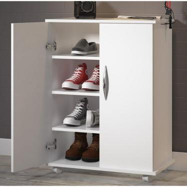 Imagem de Armário Balcão Multiuso 2 Portas Quarto Roupas Livros