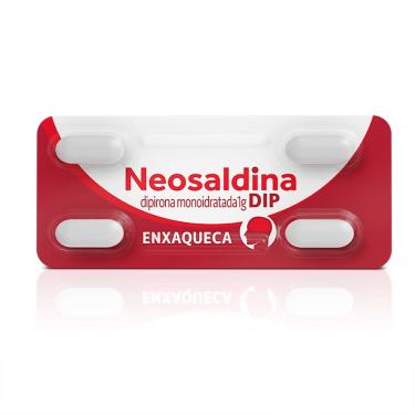 Imagem de Neosaldina Dip Dipirona Monoidratada 1g 4 comprimidos 4 Comprimidos