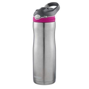 Imagem de Garrafa Térmica Inox Ashland Chill Rosa Berry - 591ml Contigo