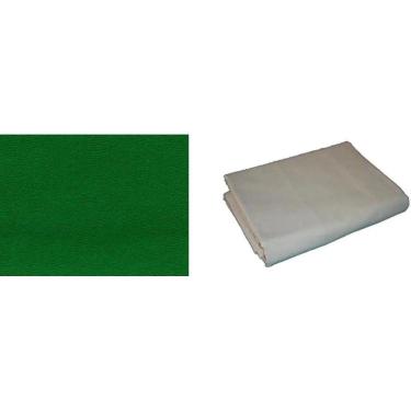 Imagem de 3,5 M Tecido Acrilico Verde + 3 M Forro Algodãozinho Sinuca