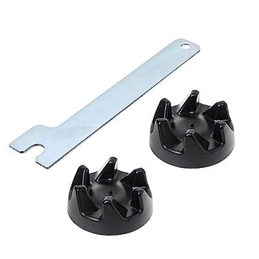 Imagem de 02x Acoplador Arraste Motor + Chave para Liquidificador Brastemp Liquidificador KitchenAid BUA05A BUA05X BUB05A